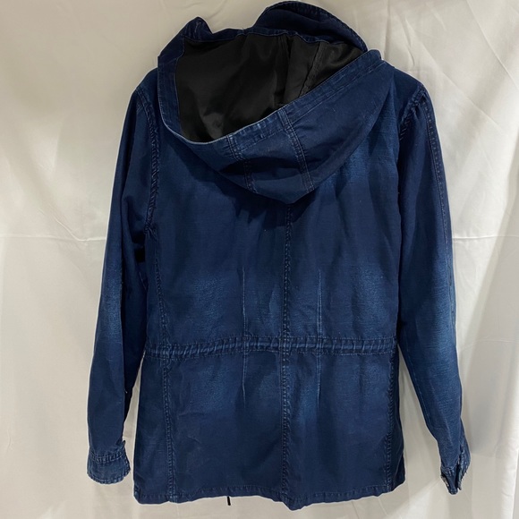 Zara Denim Parka Jacket. - Picture 9 of 9